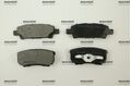 MITSUBISHI LANCER ARKA FREN BALATASI 03-15  OUTLANDER 03-07 DİSK MAHER